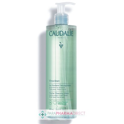 Caudalie Vinoclean - Eau Micellaire Démaquillante 400ml