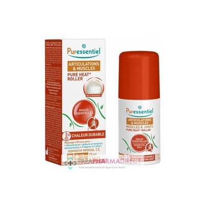 Puressentiel Articulations & Muscles Pure Heat Roller aux Huiles Essentielles 75 ml