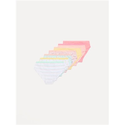 PACK OF 7 PRINTED HIPSTER BRIEFS