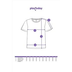 Футболка PLAYTODAY, 1126466