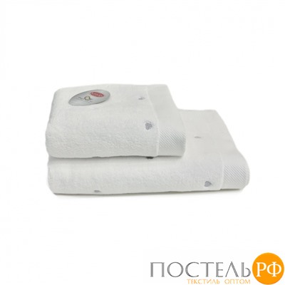 Полотенце Карвен "KALPLI NAKISLI" 70*140 1шт. микрокоттон НS 6016 gri/серый
