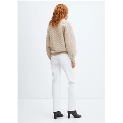 Chaqueta bomber acolchada