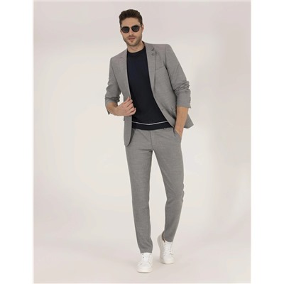 Gri Ex. Slim Fit Takım Elbise