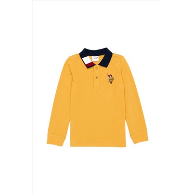 Erkek Çocuk Safran Basic Sweatshirt
