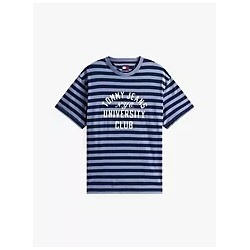 Tommy Jeans Stripe Graphic Logo T-Shirt
