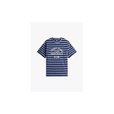Tommy Jeans Stripe Graphic Logo T-Shirt