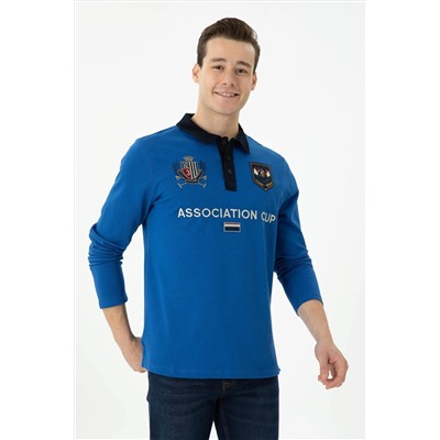 Erkek Saks Sweatshirt