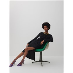 Kleid mit Raffung