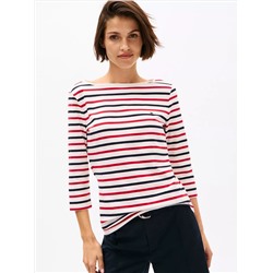 Stripe Boatneck T-Shirt
