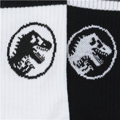 Jurassic World Herren Sportsocken 2 Paar 93892320-gestreift