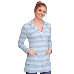 Damen Sweatblazer im Long-Style