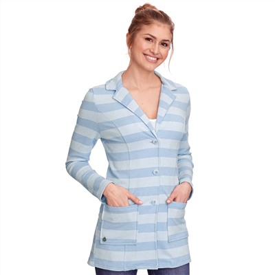 Damen Sweatblazer im Long-Style