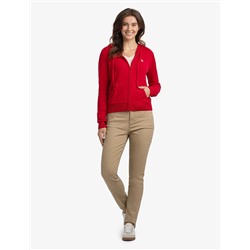 ZIP UP SWEATER WITH HOOD