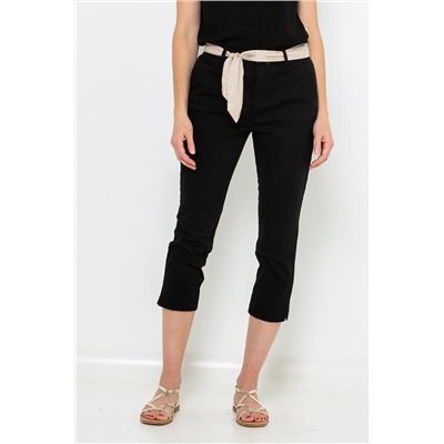Pantalón recto Negro
