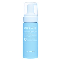 TONYMOLY BODY WITH Feminine Secret Wash Пенка для интимной гигиены 150мл