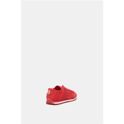 Zapatillas de piel bordadas