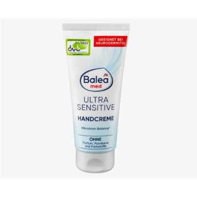 Handcreme Ultra sensitive, 100 ml