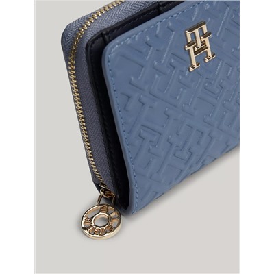 Tommy Monogram Zip Wallet