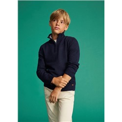 Jersey cuello cremallera -  Niño | MANGO OUTLET España