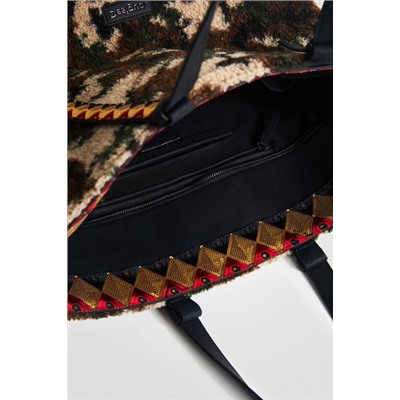 Bolso shopping bag lana