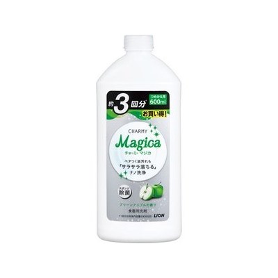 LION Charmy magica Средство для мытья посуды аромат яблока бутылка с крышкой 630 мл