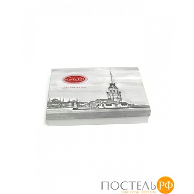 Набор полотенец Карвен "PORTRE " махра 50*90/70*140 HS 1687v6 bordo/бордовый