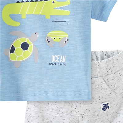 Newborn T-Shirt und Joggingshorts im Set