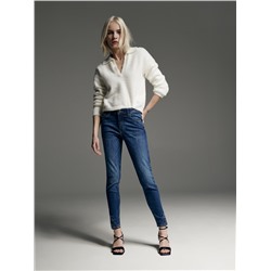Slim-Jeans mit mittlerer Leibhöhe
