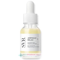 SVR AMPOULE RELAX - Nuit - Concentré Yeux, Régénère, Défatigue 15 ml