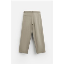 PANTALÓN PLIEGUES CINTURÓN
