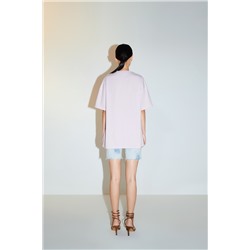 Camiseta Rosa empolvado