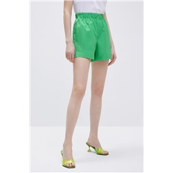 Short de tiro alto Verde