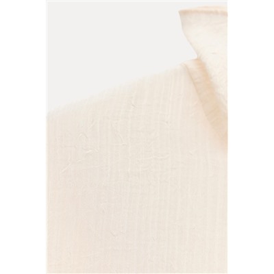 ZW COLLECTION SEMI-SHEER CREASED-EFFECT BLOUSE
