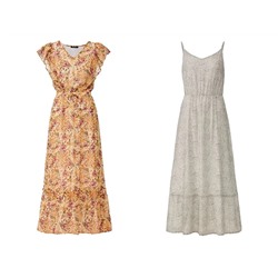 ESMARA® Kleid Damen, im Boho-Stil