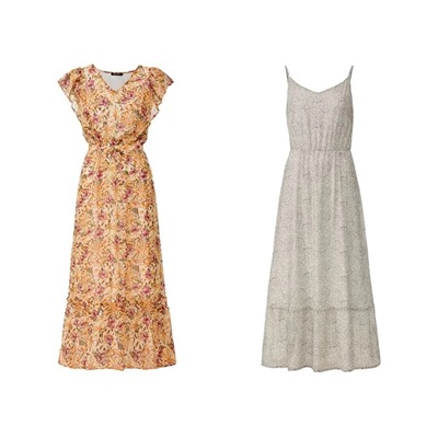 ESMARA® Kleid Damen, im Boho-Stil