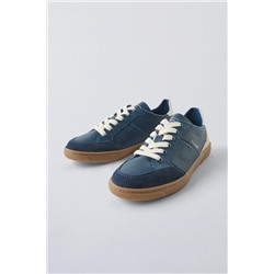 LEATHER TRAINERS