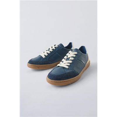 LEATHER TRAINERS
