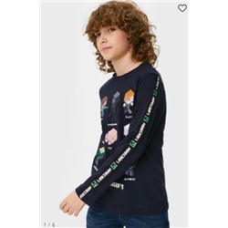 Minecraft - Langarmshirt - Bio-Baumwolle
