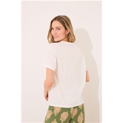 Camiseta manga corta 100% algodón "verduras"