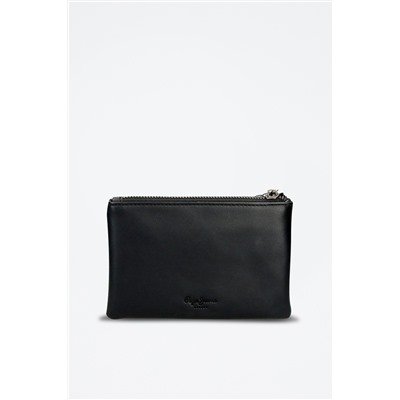 Monedero Lana Beige y negro