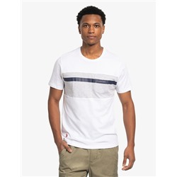 COLOR BLOCK JERSEY T-SHIRT WITH POCKET