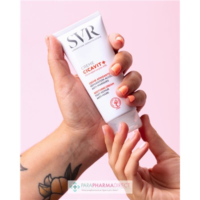 SVR CICAVIT+ CREME - Crème Apaisante - Réparation Accélérée, Anti-Marques 40 ml