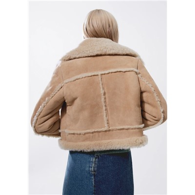 Cazadora piel doble faz