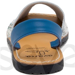 Avarca menorquina, ZAPATO SEÑORA PIEL