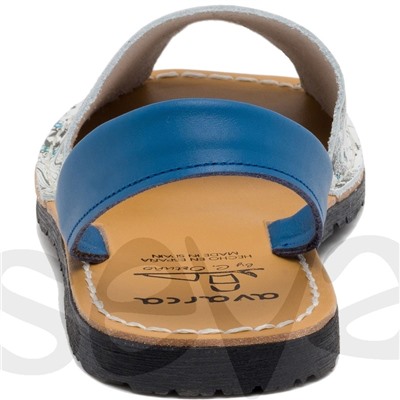 Avarca menorquina, ZAPATO SEÑORA PIEL