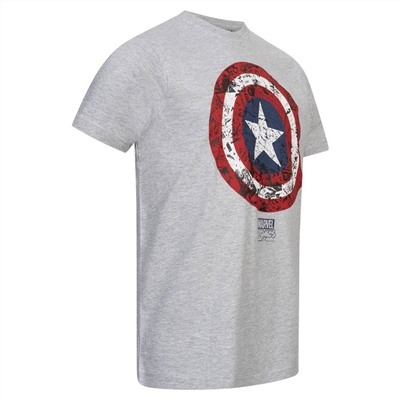 Captain America MARVEL Comic Shield Herren T-Shirt FBMTS088SPO
