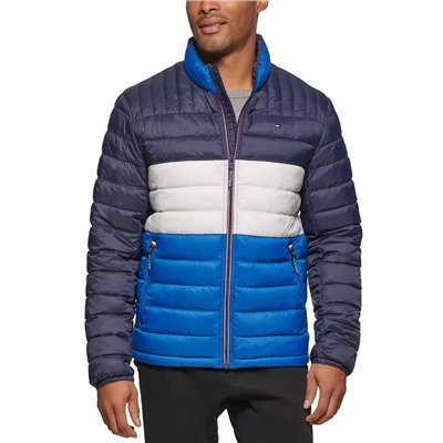 TOMMY HILFIGER Men's Packable Quilted Puffer Jacket