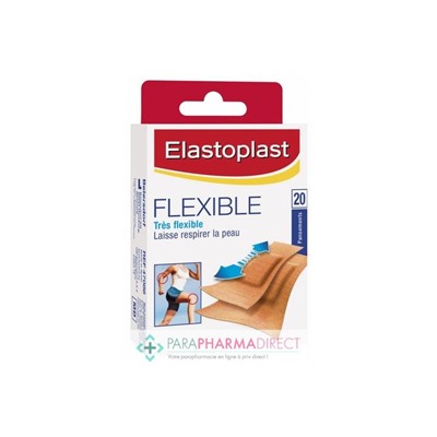 Elastoplast Pansements Flexible Antibactérien x20
