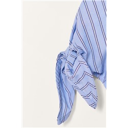 LIMITED EDITION STRIPED ASYMMETRIC DRESS