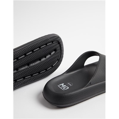 Flip Flops, Men, Dark Black
